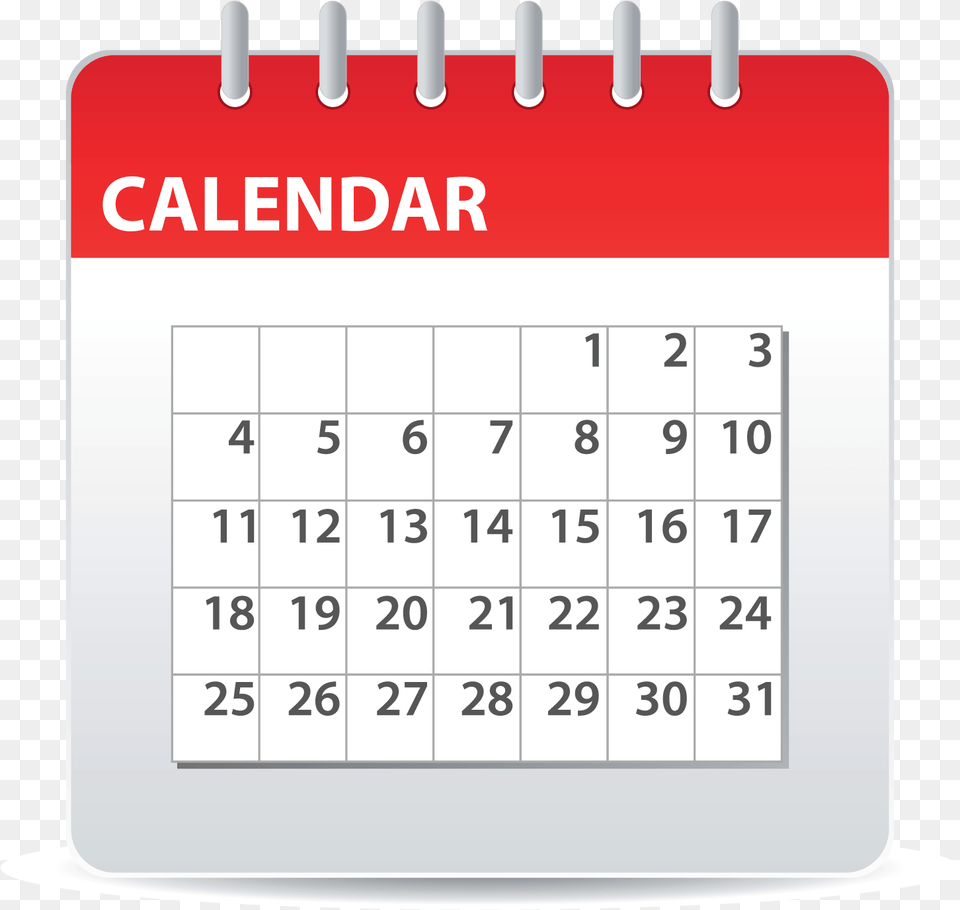 Calendar, Text Free Transparent Png