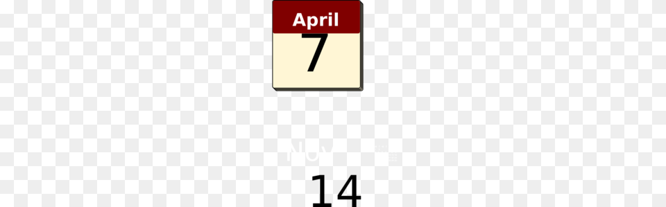 Calendar April Clip Art, Text, Number, Symbol Png Image