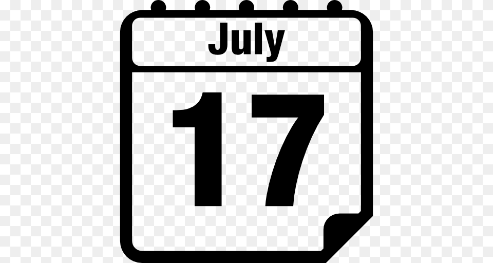 Calendar Calendars Daily Calendar Tool July Interface, Gray Free Png Download
