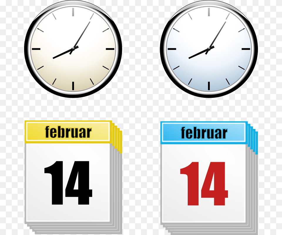 Calendar Clip Art, Analog Clock, Clock Free Png Download