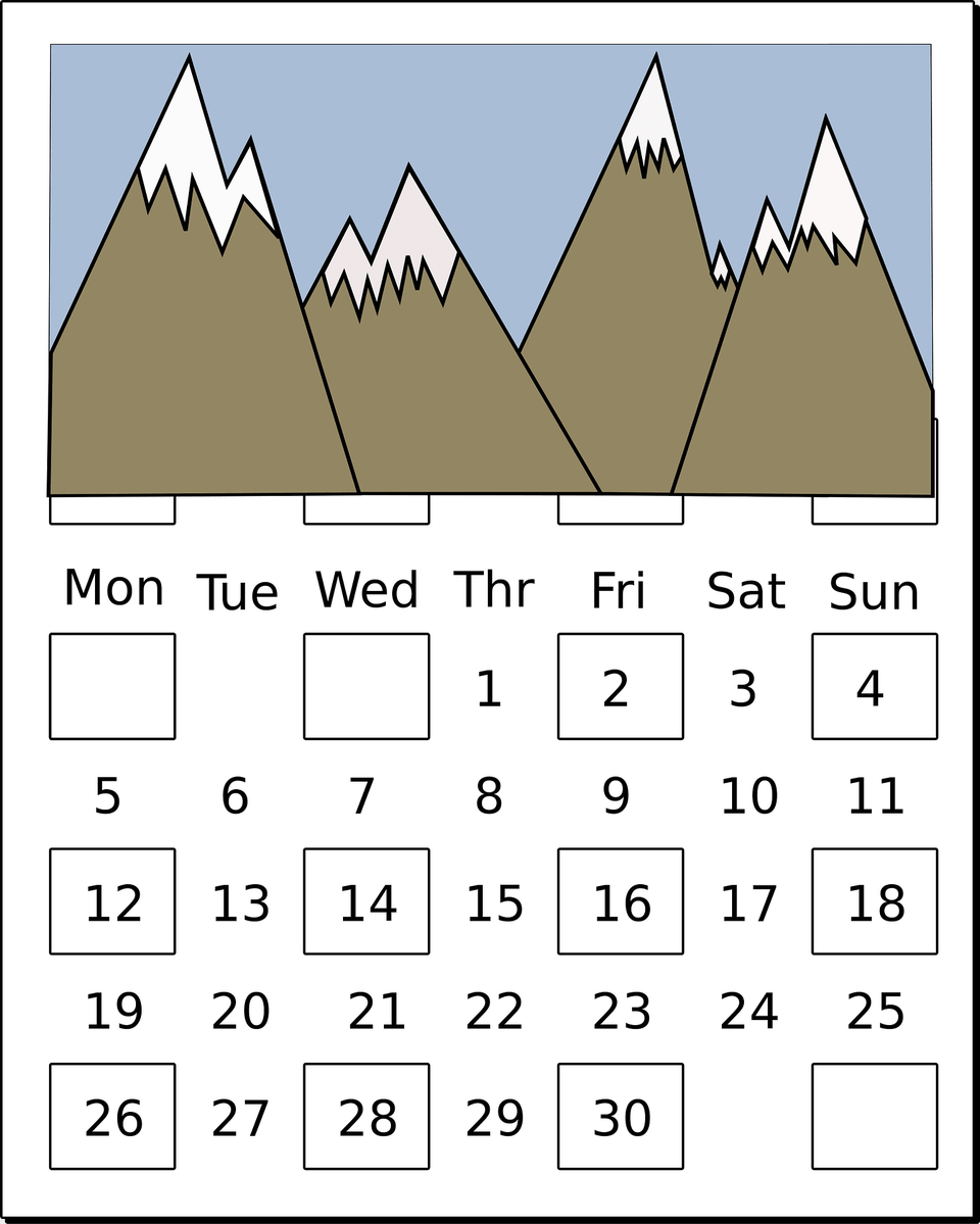 Calendar Clipart, Text, Scoreboard Free Png