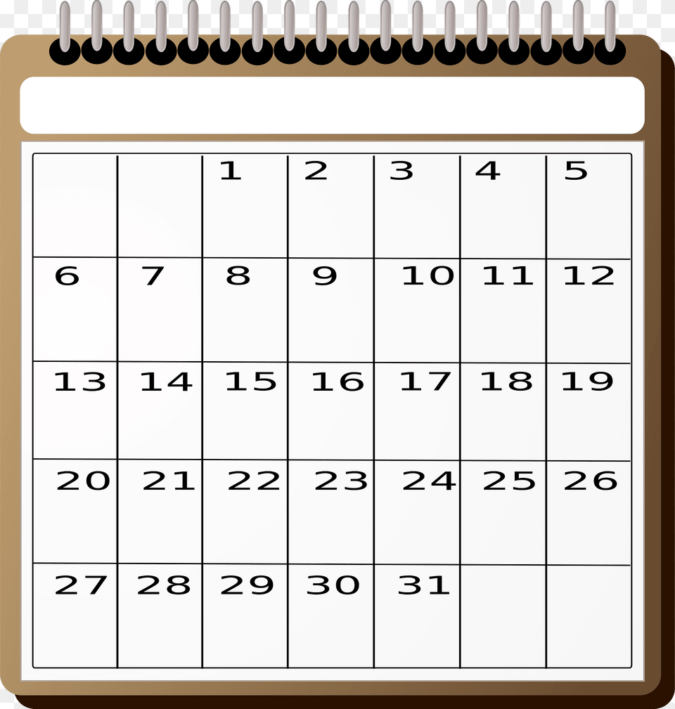 Calendar Clipart, Text Png Image