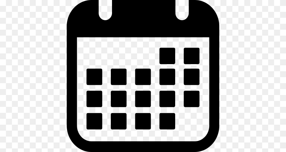 Calendar Date Event Icon With And Vector Format For, Gray Free Png