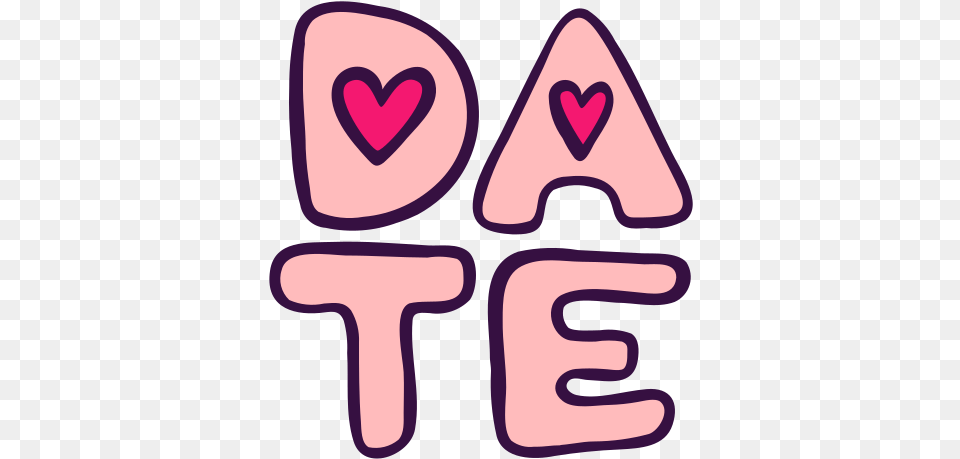 Calendar Date Letters Love Romance Girly, Purple, Smoke Pipe, Food, Sweets Png Image