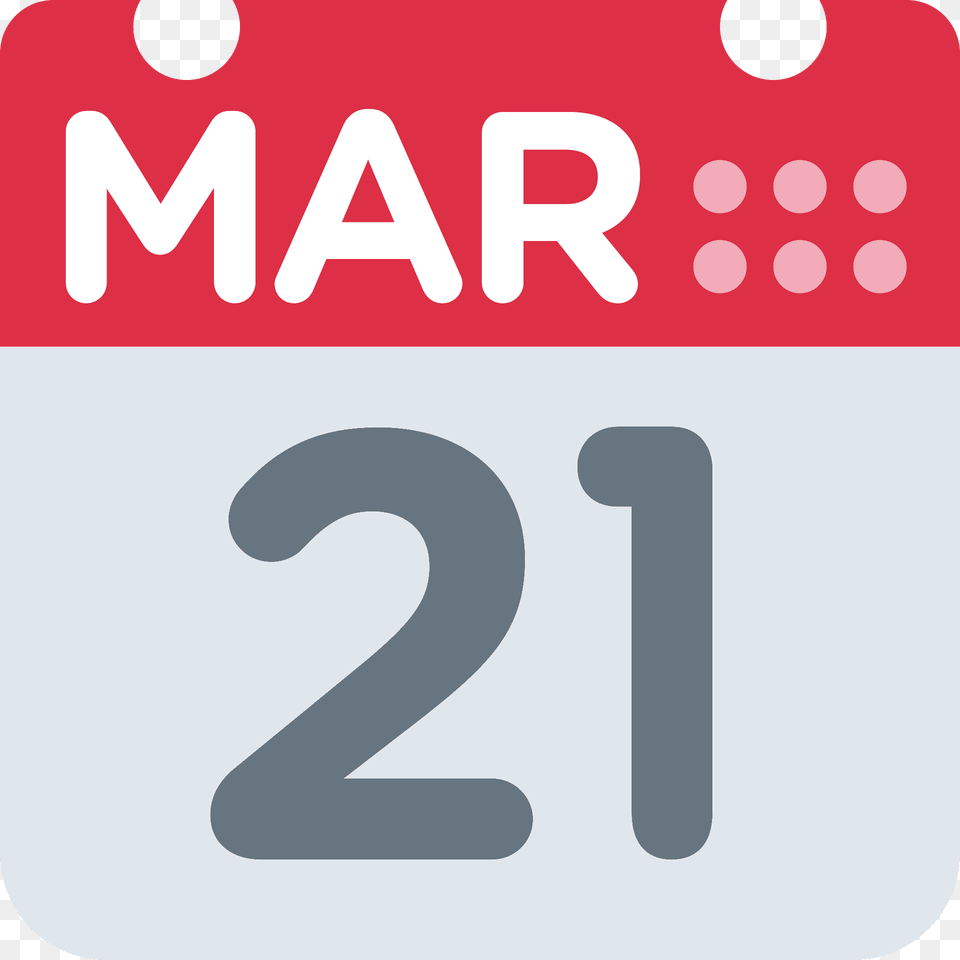 Calendar Emoji Clipart, Text, Number, Symbol, License Plate Free Png