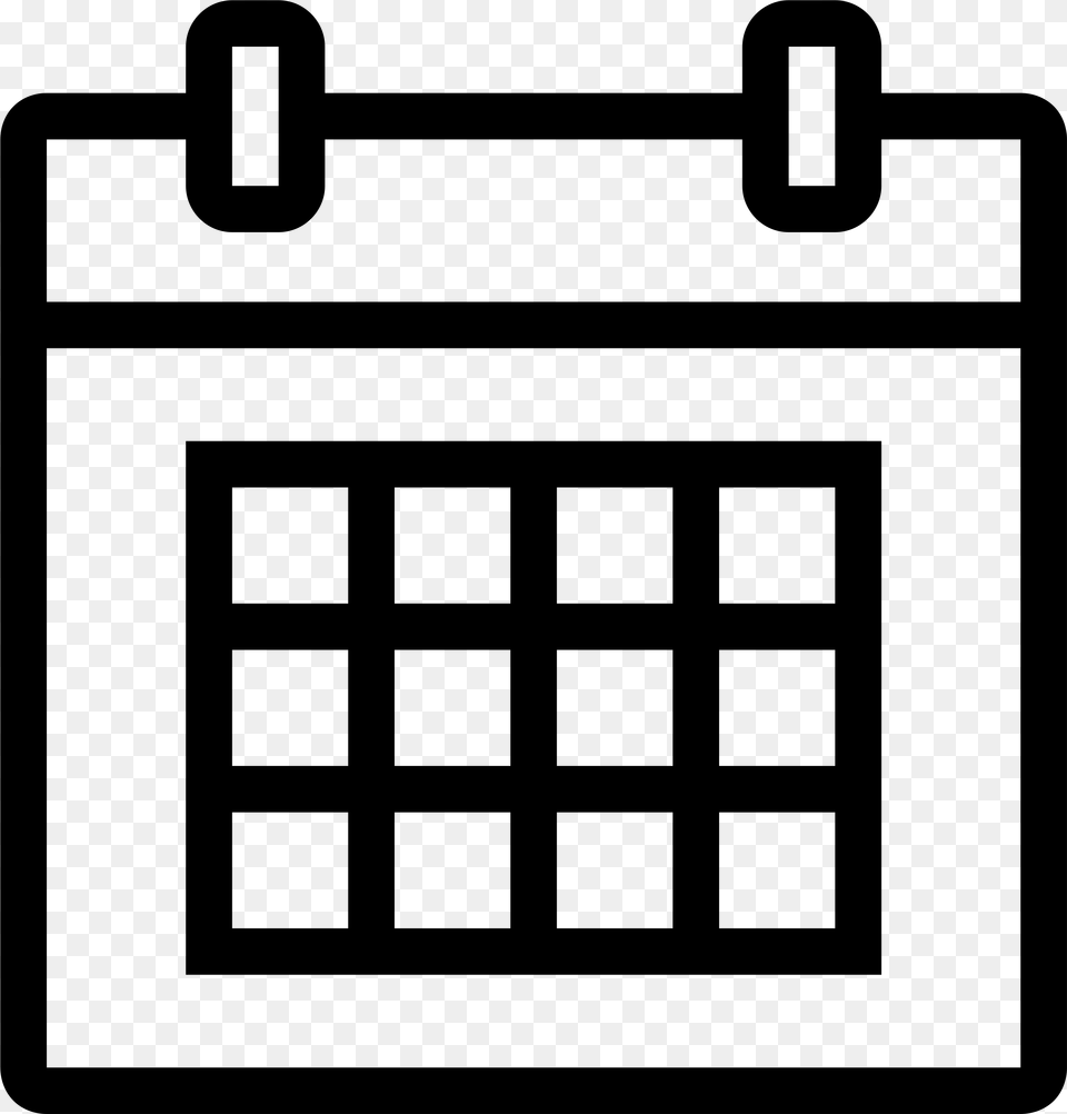 Calendar Icon Calendar Icon Gray Free Transparent Png