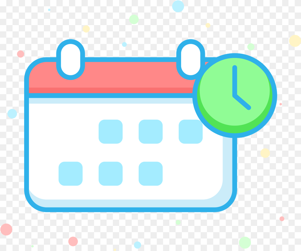 Calendar Icon Circle, Text Free Png Download