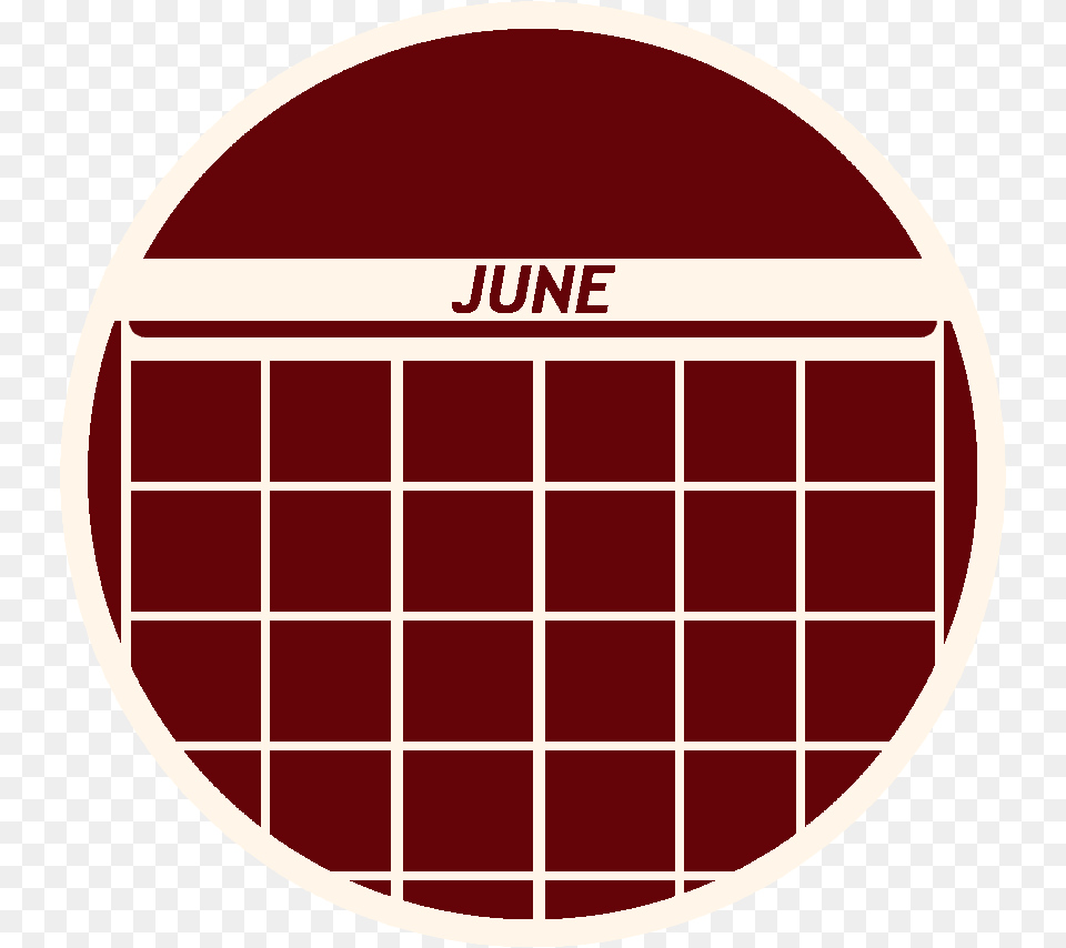 Calendar Icon Mirror, Racket, Maroon Png Image