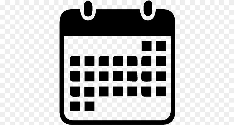 Calendar Icon Public Domain, Gray Free Transparent Png