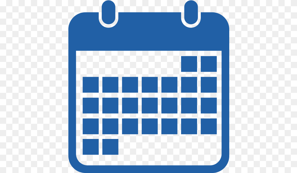 Calendar Image Calendar Clipart Blue Pencil And Calendar Icon Blue, Text, Electronics Free Png