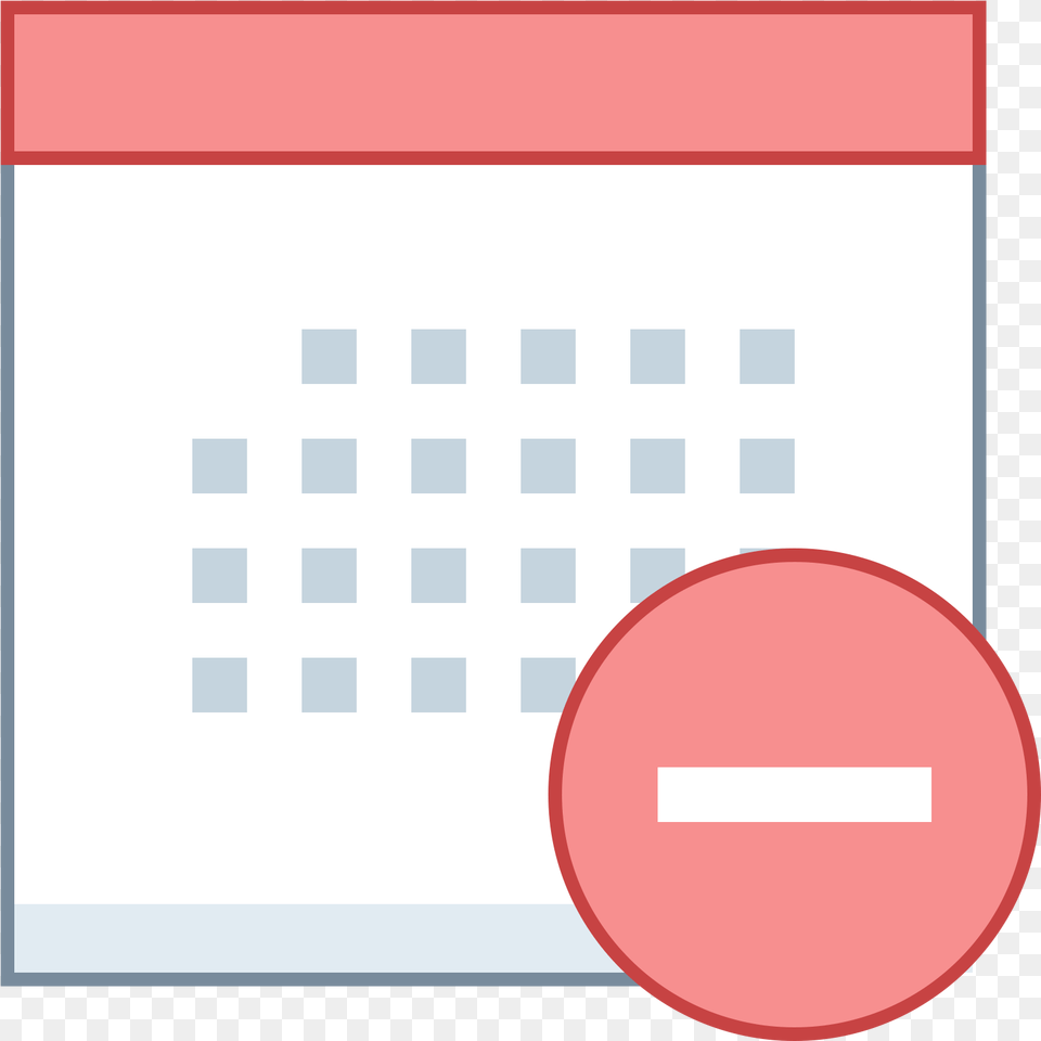 Calendar Minus Icon Calendar, Text Png