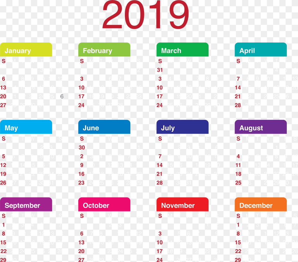 Calendar New Year Clip Art, Text, Scoreboard Png Image