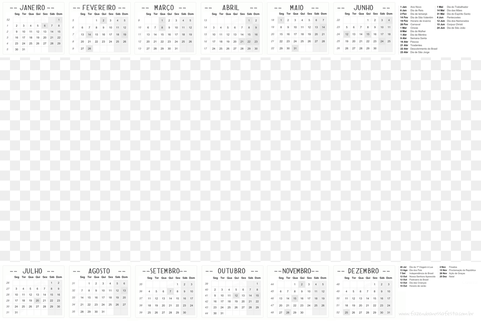 Calendario 2017 Com Fundo Transparente Number, Calendar, Text, Page Png Image