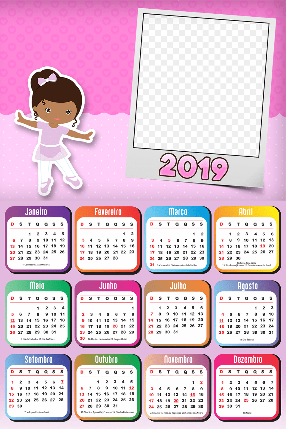 Calendario 2019 Hello Kitty, Text, Calendar, Baby, Person Free Png Download
