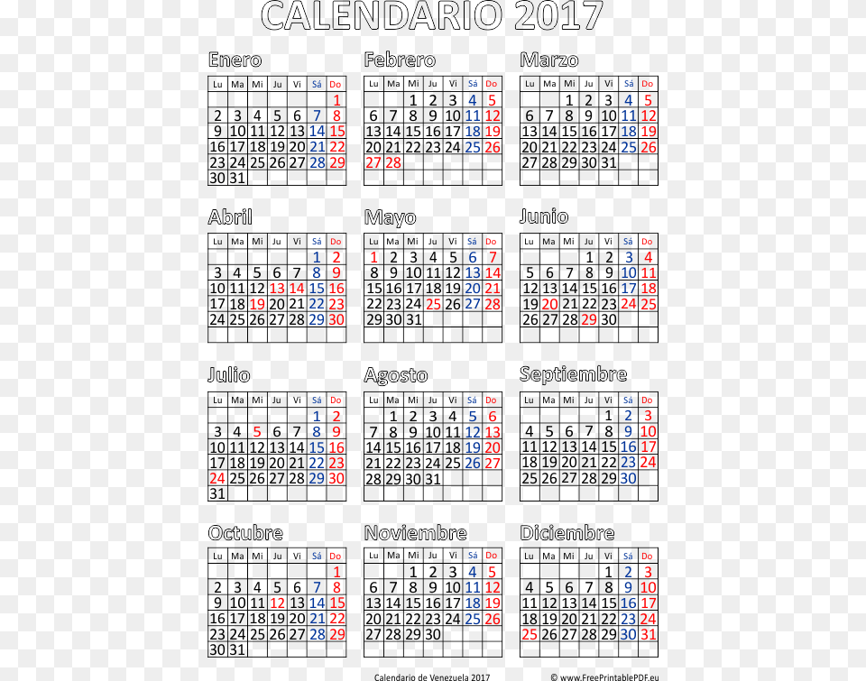 Calendario De Venezuela 2017 Gratis Descargar Calendario 2018 Ecuador Con Feriados, Text, Calendar Png