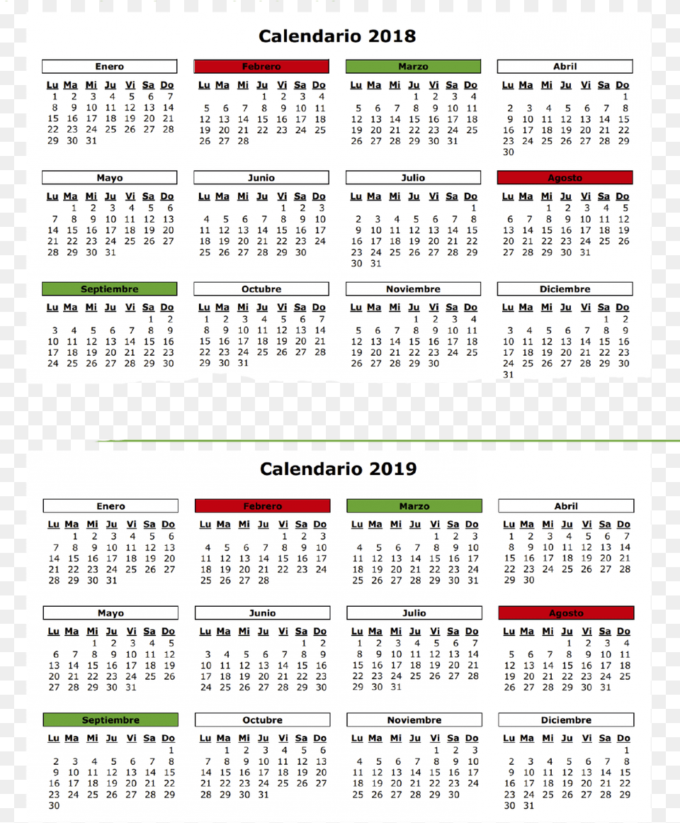 Calendario Editorial 2018 Y Number, Calendar, Text Png Image