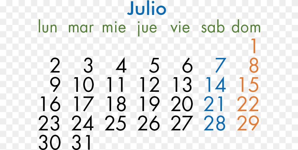 Calendario Laboral 2018 Julio Calendario Laboral Julio 2018, Text, Alphabet Free Png Download