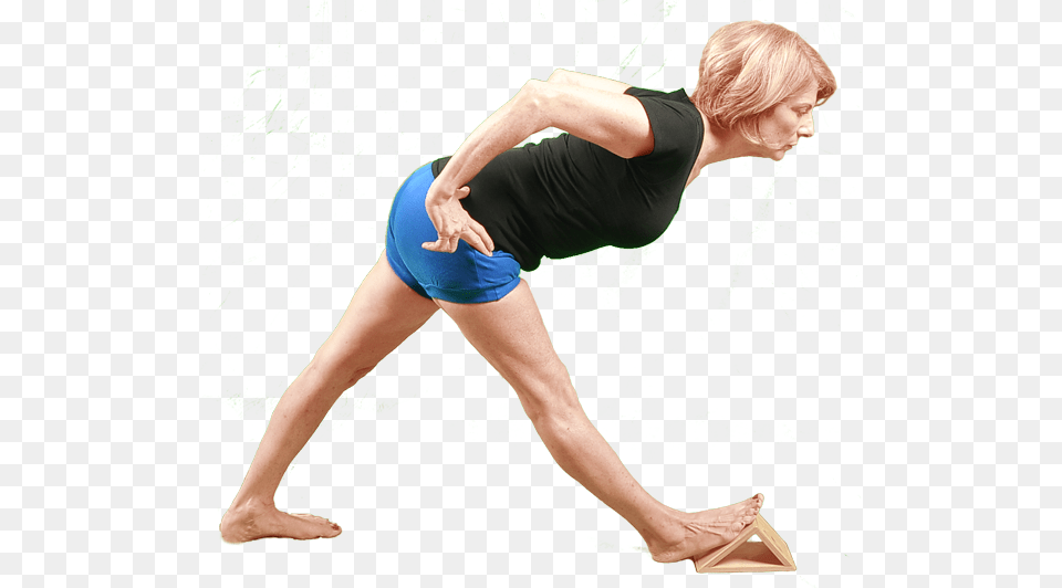 Calf Stretch On Block, Adult, Person, Man, Male Free Png