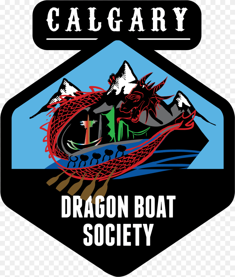 Calgary Dragon Boat Society Graphic Design, Advertisement, Poster Png Image