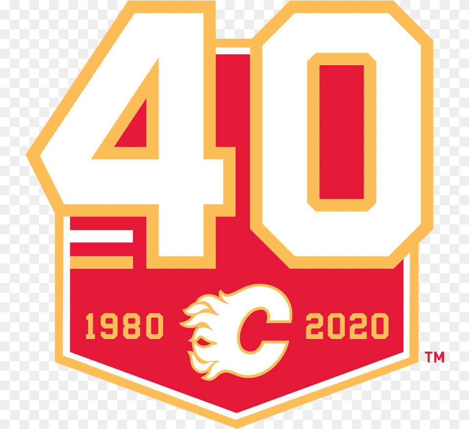 Calgary Flames, Logo, Symbol, Number, Text Png