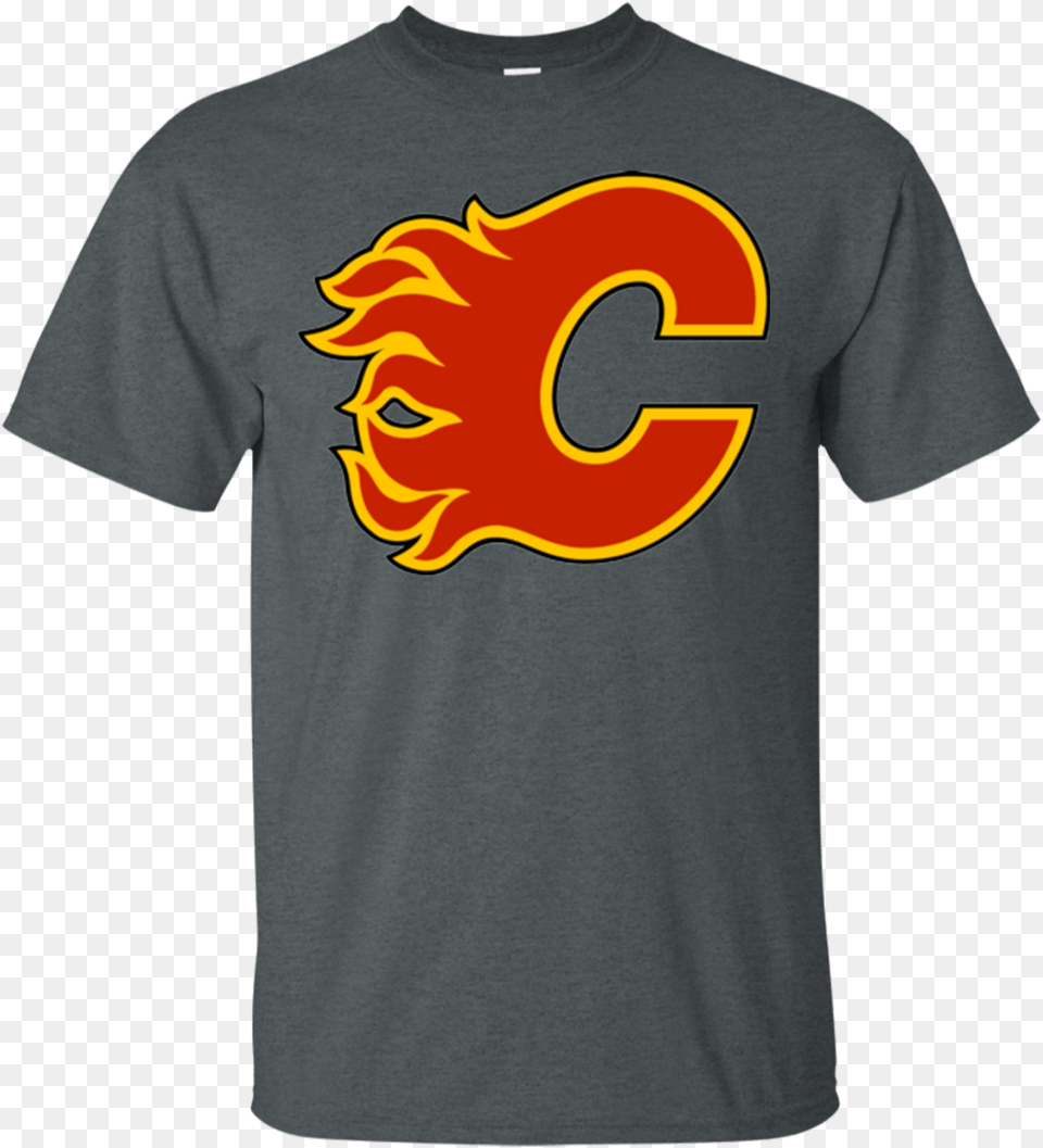 Calgary Flames Logo Men39s T Shirt Spiderman Supreme, Clothing, T-shirt Free Png