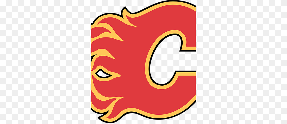 Calgary Flames Symbol Svg, Text Png Image