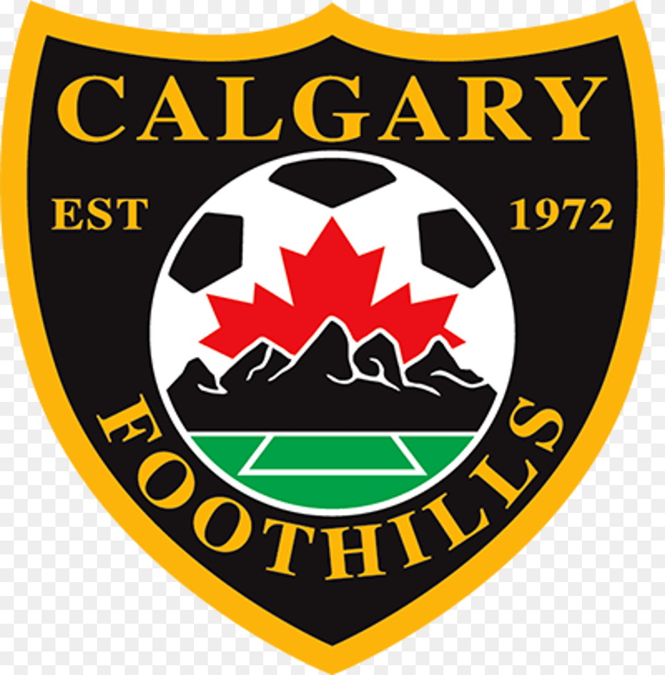 Calgary Foothills Fc, Logo, Badge, Symbol, Leaf Png Image