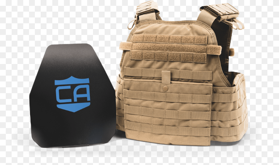 Caliber Armor Ar550 Level Iii Body Armor Messenger Bag, Backpack, Clothing, Vest Png