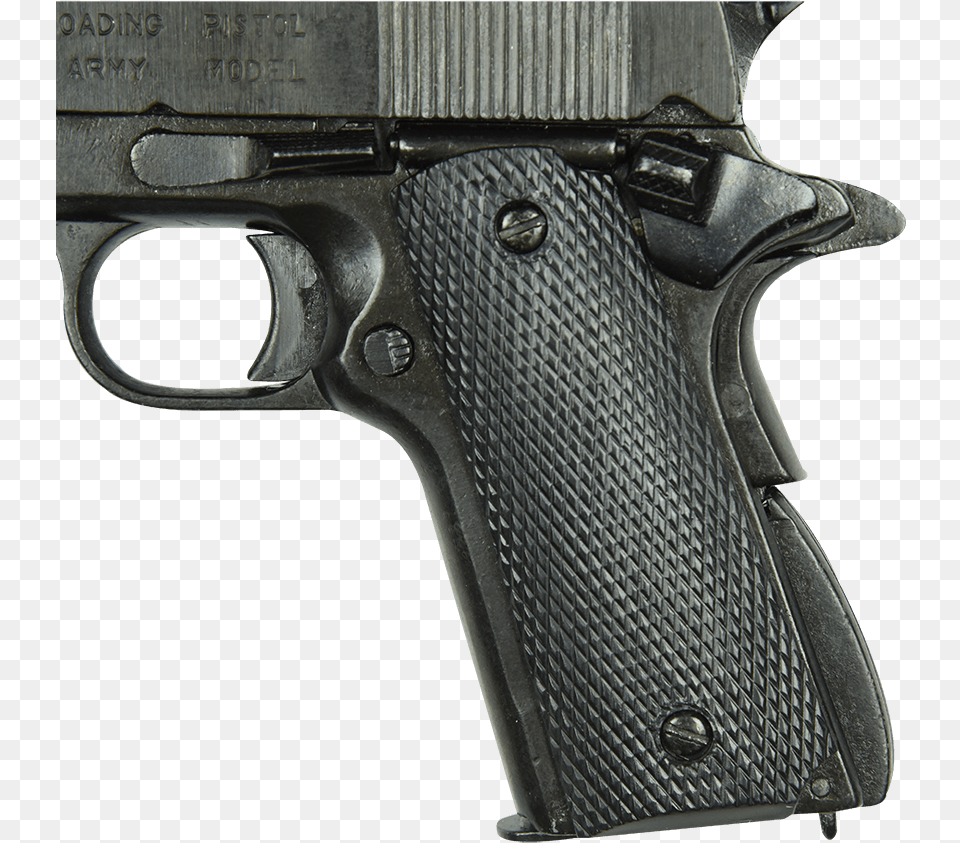 Caliber Automatic Pistol Black Starting Pistol, Firearm, Gun, Handgun, Weapon Png Image