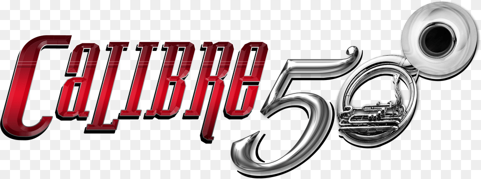 Calibre 50 Logo Calibre 50 Logo, Brass Section, Horn, Musical Instrument, Tuba Free Png Download
