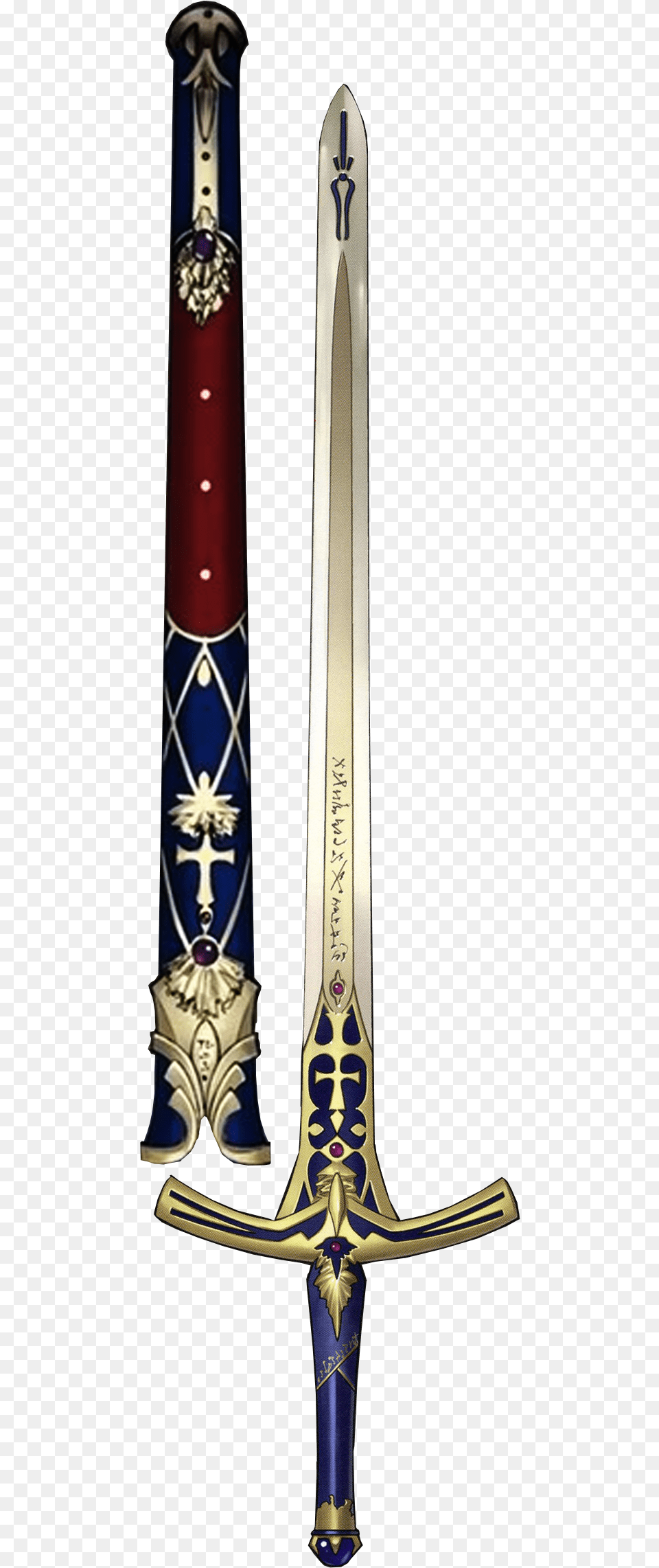 Caliburn Fate, Sword, Weapon, Blade, Dagger Free Png Download