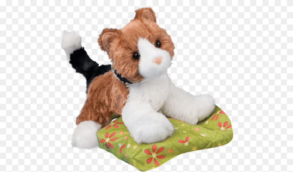 Calico Cat, Plush, Toy, Teddy Bear Png