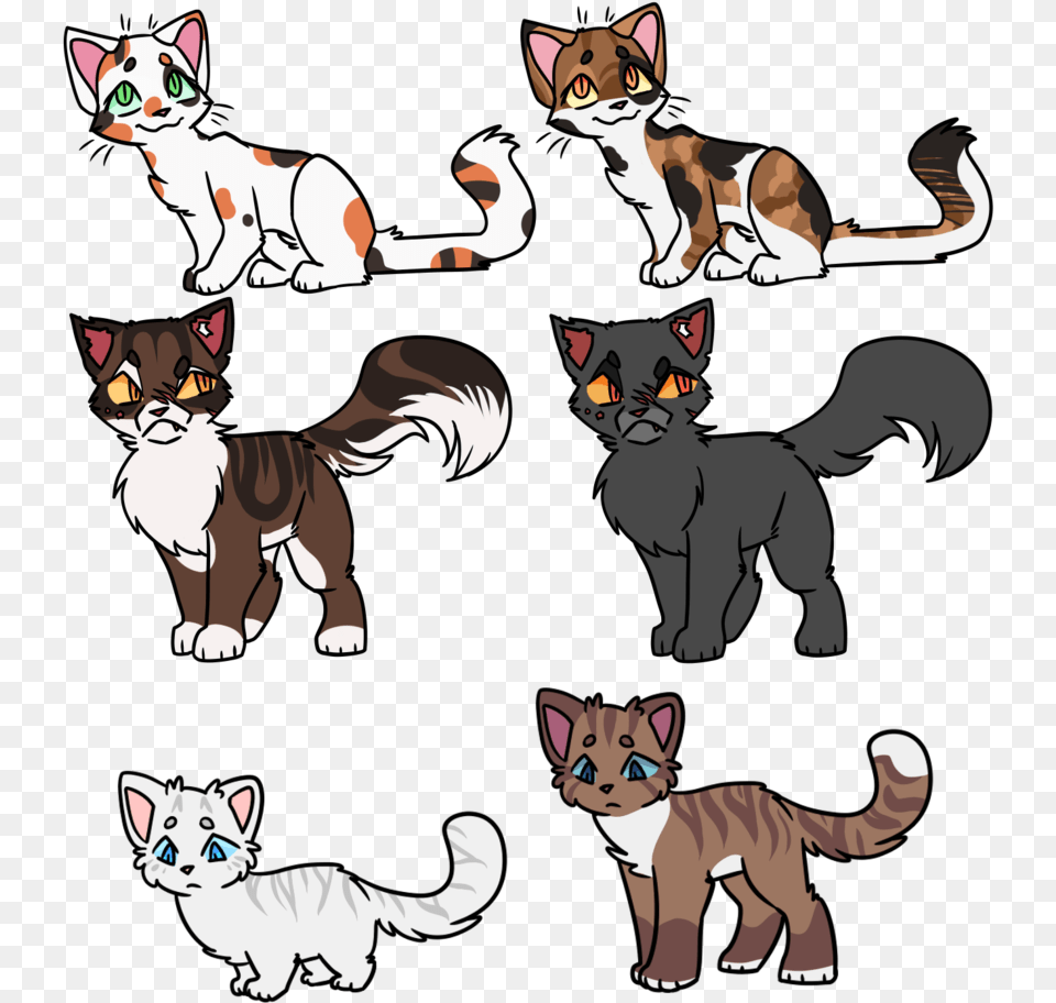 Calico Cat Clipart Royalty Warrior Cats Jigsocks, Animal, Pet, Mammal, Kitten Free Transparent Png