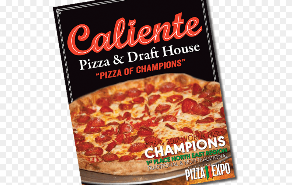 Caliente Pizza Pittsburgh Pa, Advertisement, Food, Poster Free Png
