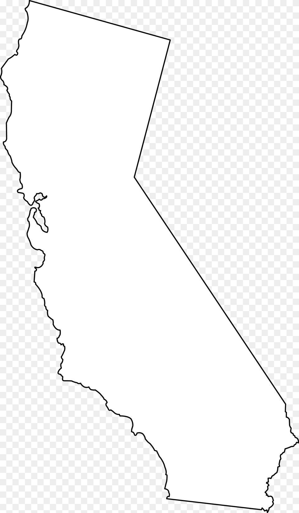 California, Chart, Plot, Text, Map Png Image