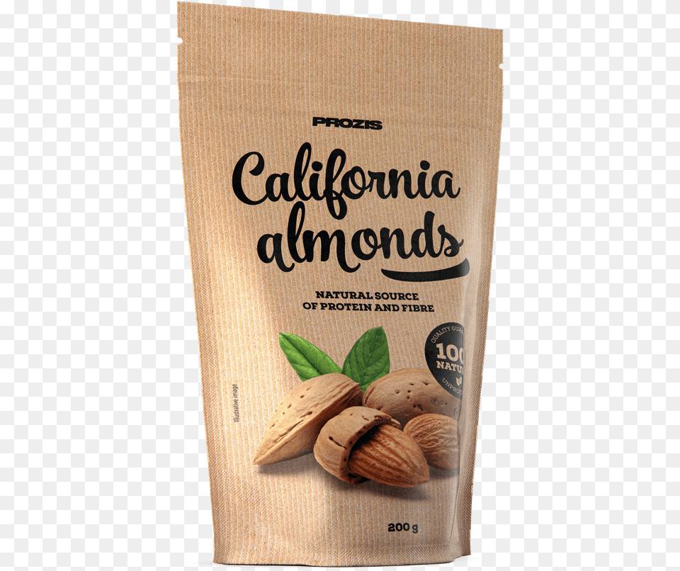 California Almonds 200 G Almond, Food, Grain, Produce, Seed Png Image