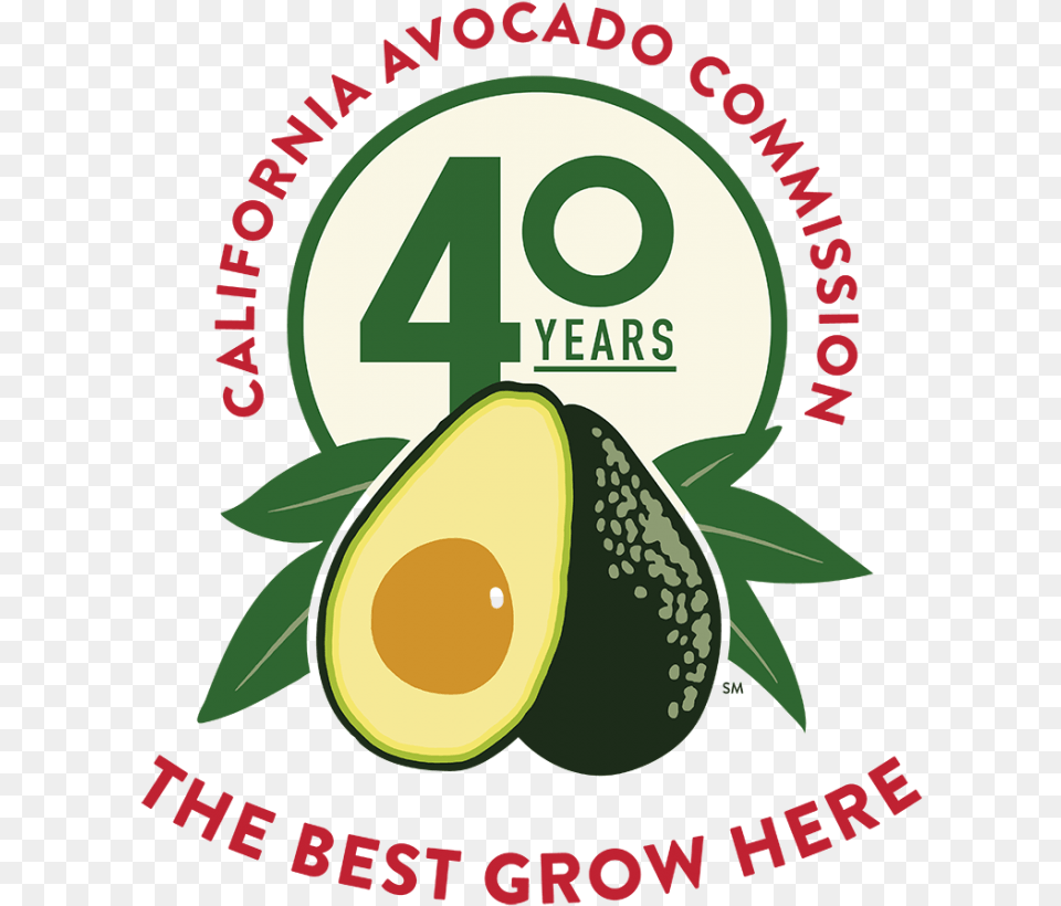 California Avocado Commission, Food, Fruit, Plant, Produce Free Png Download