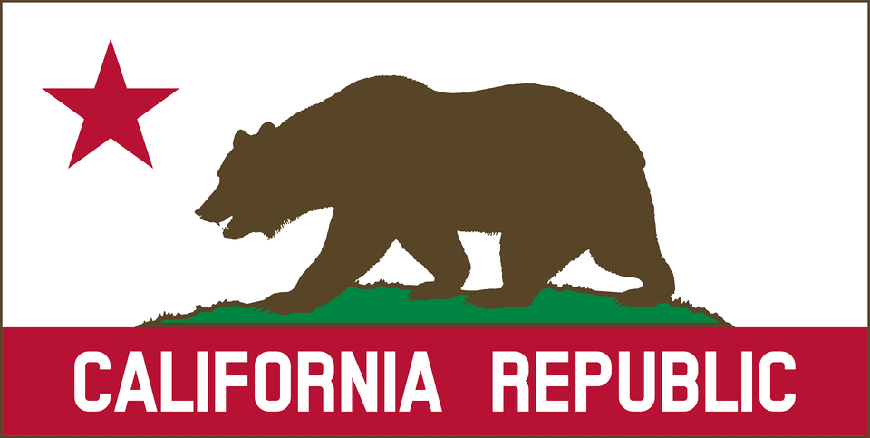 California Banner Clipart, Animal, Bear, Mammal, Wildlife Free Png Download