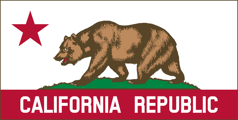 California Banner Clipart, Animal, Bear, Mammal, Wildlife Free Png Download