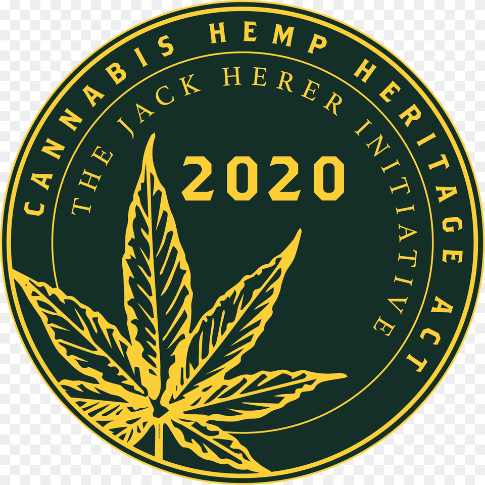 California Cannabis Hemp Heritage Act 2020 Logo California Cannabis License Seal, Leaf, Plant, Coin, Money Free Png Download