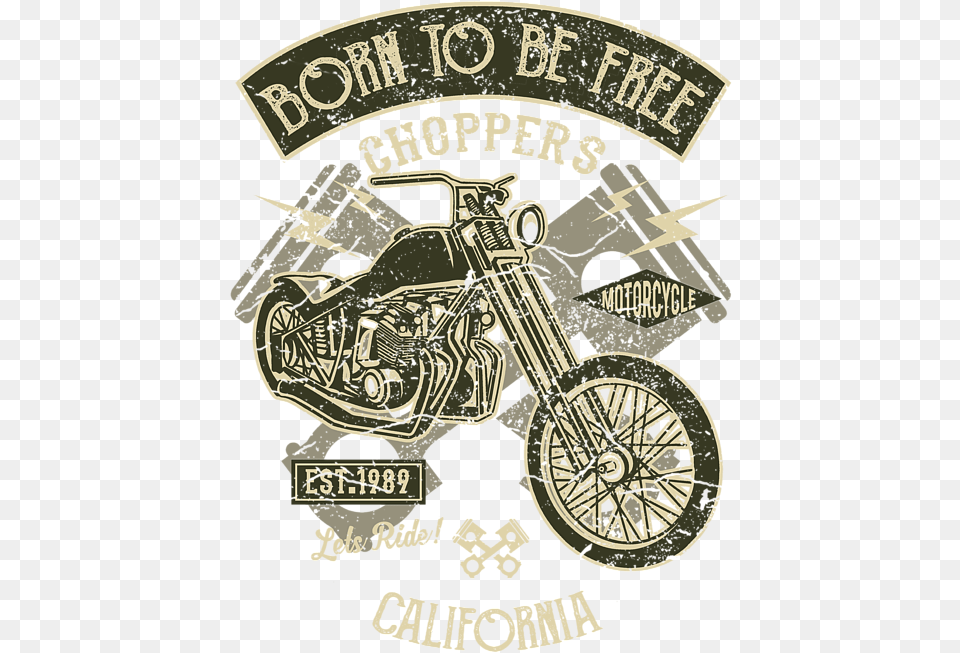 California Choppers Long Sleeve T Chopper, Machine, Spoke, Logo, Advertisement Png Image