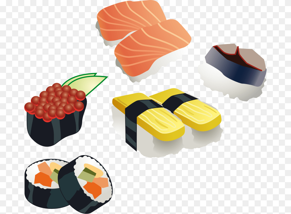California Clipart, Meal, Dish, Food, Sushi Free Transparent Png