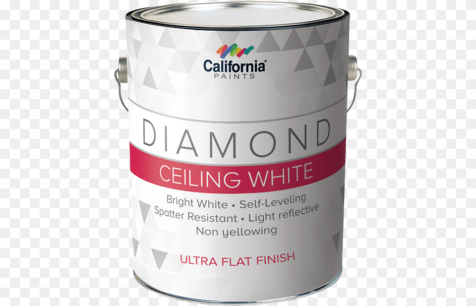 California Diamond Ceiling Paint, Paint Container, Can, Tin Free Png