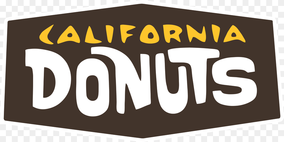 California Donuts Donuts California, License Plate, Transportation, Vehicle, Sign Png