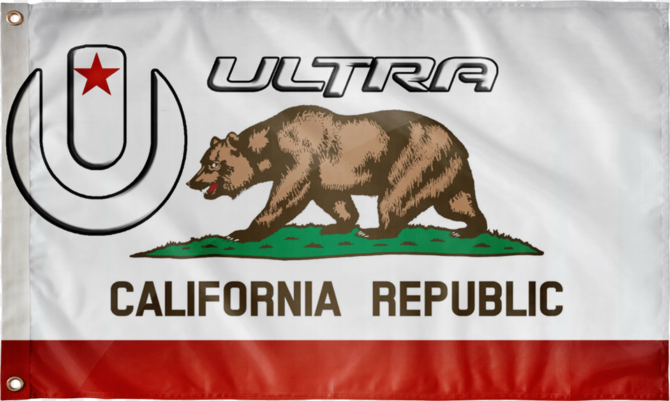 California Flag For Festival California Republic Flag Pillow Case, Animal, Bear, Mammal, Wildlife Free Transparent Png