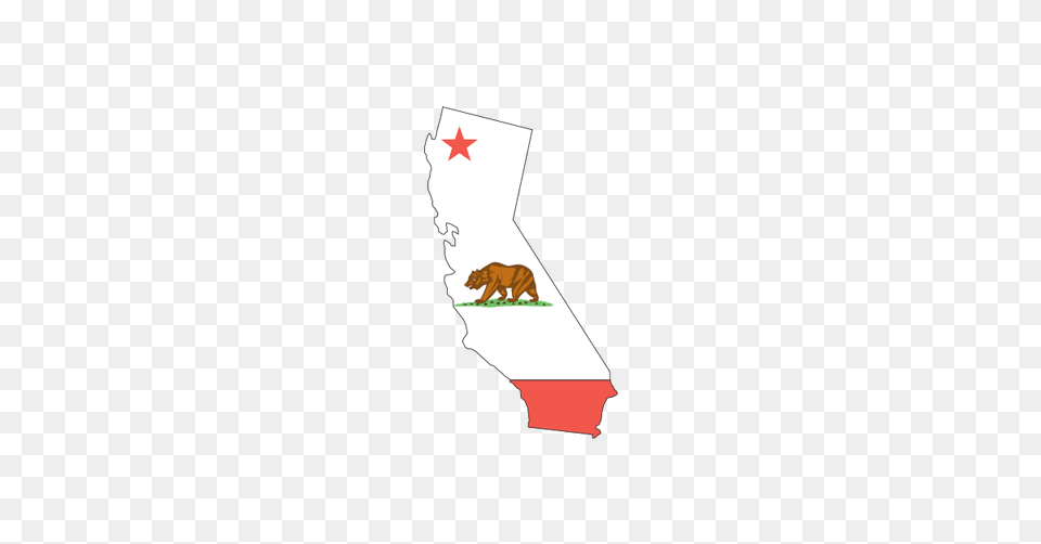 California Flag Map Vector And The Graphic Cave Free Transparent Png