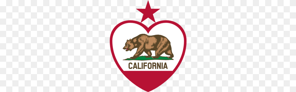 California Heart Clip Art, Animal, Bear, Mammal, Wildlife Free Transparent Png