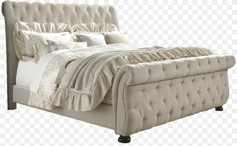 California King Bed, Furniture, Mattress Png Image
