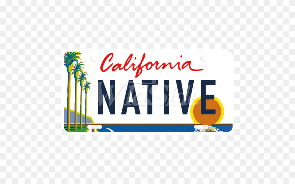 California License Plate Clip Art, License Plate, Transportation, Vehicle Png Image