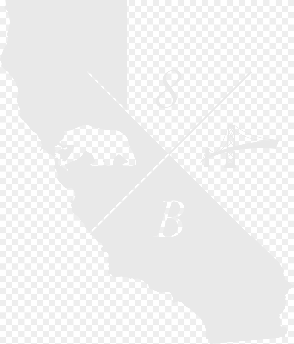 California Love 1000w Gabilan Mountains California Map, Text, Symbol, Number Free Png